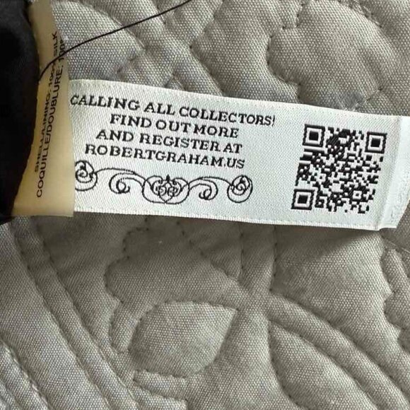 ROBERT GRAHAM Women's OPHELIA Pure Silk Dress Multicolor Floral Print Size M - Picture 13 of 14